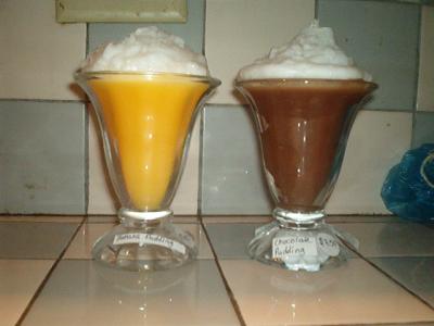 Pudding Candles